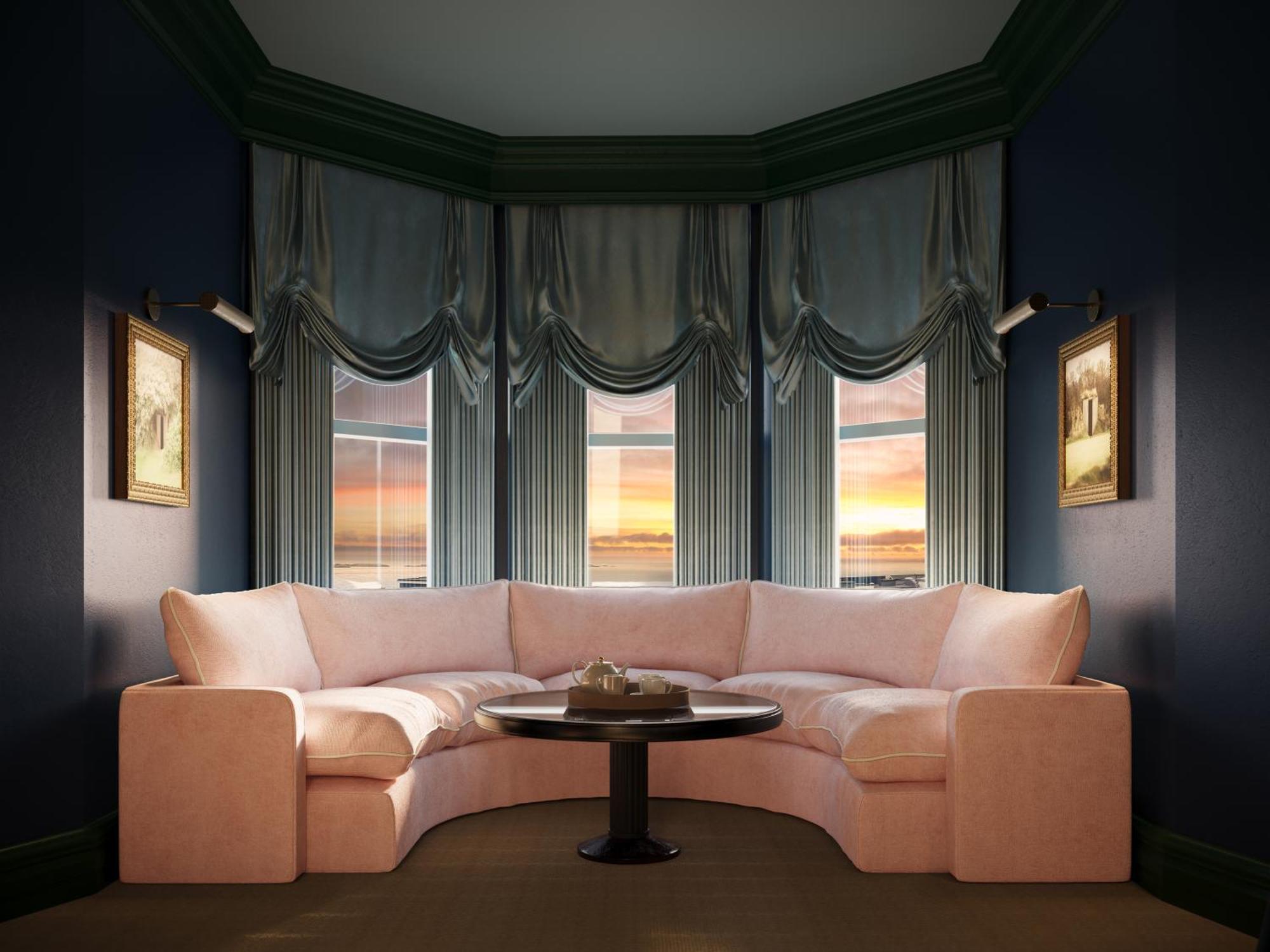 Portrush Adelphi Hotel Exterior foto A 3D rendering of a room